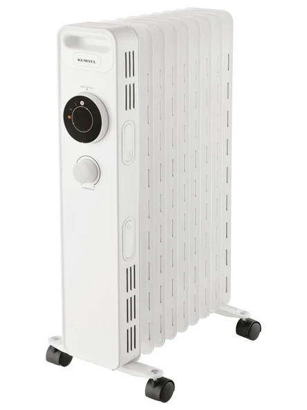 Kumtel KUM-1225S 9 Dilimli 2000 W Beyaz Yağlı Radyatör ürün görseli 1