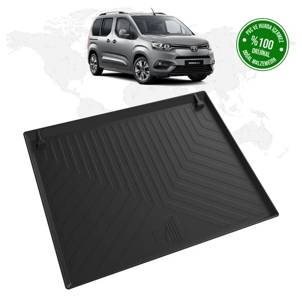 Toyota Proace City Kauçuk Bagaj Havuzu 2019 Model ve Sonrası ürün görseli 1