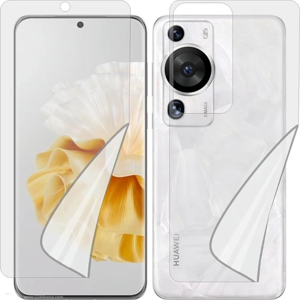 Huawei P60 Pro ile Uyumlu Gerçek Kırılmayan Ekran Koruyucu Film MAT ürün görseli 1