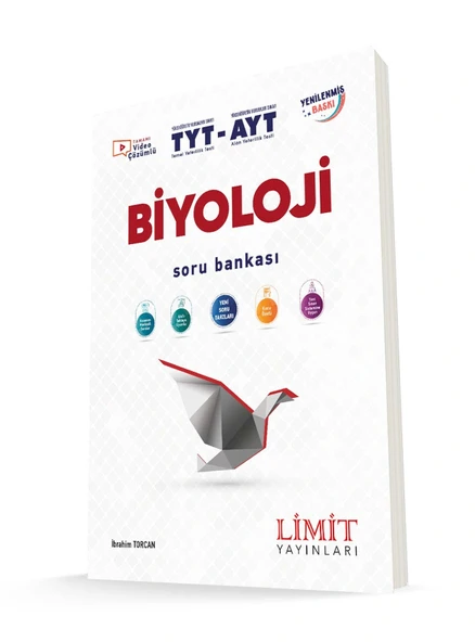 Limit Yayınları Tyt-ayt Biyoloji Soru Bankası ürün görseli 1