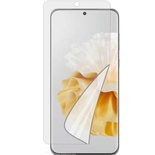 Huawei P60 Pro ile Uyumlu Gerçek Kırılmayan Ekran Koruyucu Film HD-ŞEFFAF ürün görseli 1