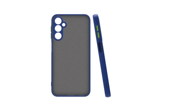 Samsung Galaxy A05S Kılıf Mat Kamera Korumalı Renkli Tuşlu Sert Silikon Hux Kapak ürün görseli 1