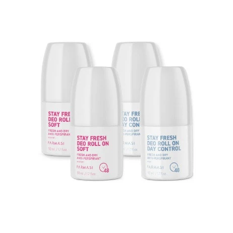 Farmasi Soft Anti-Perspirant Kadın Deo Roll On 50 ml 2 Adet Control Anti-Perspirant Erkek Deo Roll On Day 50 ml 2 Adet ürün görseli 1
