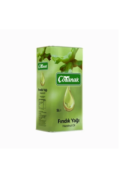 Çotanak Fındık Yağı 5 lt ürün görseli 1