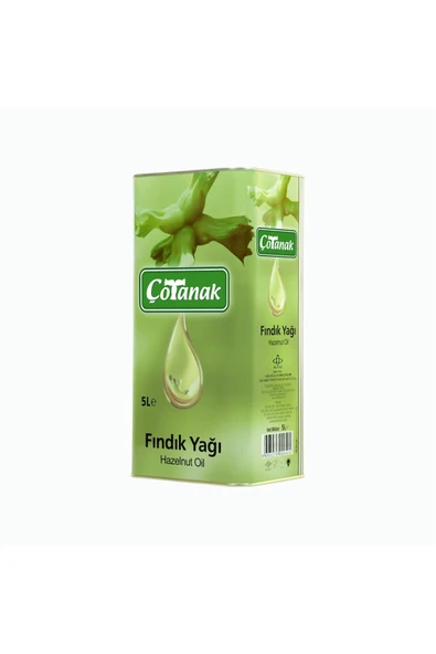 Çotanak Fındık Yağı 5 lt - Resim 3