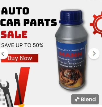 Mann Restore Motor Onarıcı üfleme kesici Motor Yağ Katkısı 400 ML ürün görseli 1