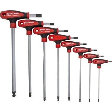İZELTAŞ İZELTAŞ T Tipi Allen Anahtar Takımı (8 Parça, mm) ürün görseli 1