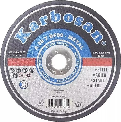 KARBOSAN 180x3 kesici 5 li ürün görseli 1