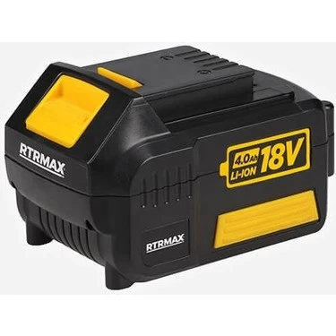 Rtr Max Rtx1804 Batarya Yedek Akü 18volt / 4,0 Ah Li-ıon ürün görseli 1
