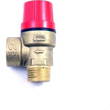 Pakkens 1/2'' Emniyet Ventili Dn15 6 Bar Erkek ürün görseli 1