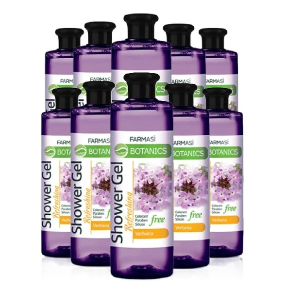 Farmasi Botanics Mine Çiçeği Tazeleyici Duş Jeli 500 ml 10 Adet ürün görseli 1