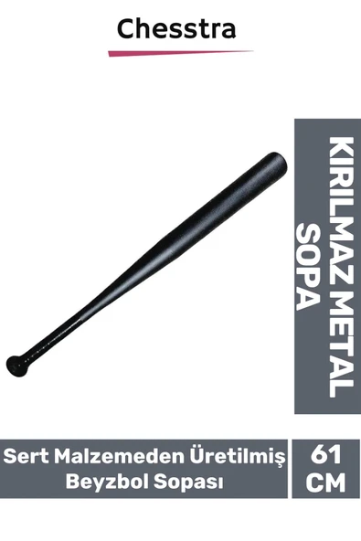 Özel Üretim Modern Zarif Kırılmaz Rahat Kavrama Kaliteli Metal Baseboll Beyzbol Sopası 61 Cm ürün görseli 1