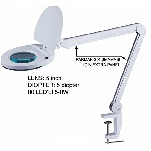 Swat Hzb-129 Masa Üstü Led Aydınlatmalı 5X Büyüteç ürün görseli 1