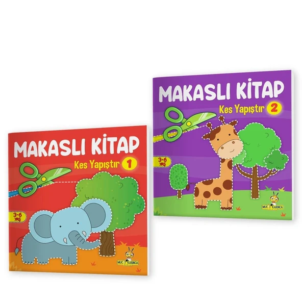 Kes Yapıştır - Makaslı Kitap Seti (Makas Hediyeli) ürün görseli 1