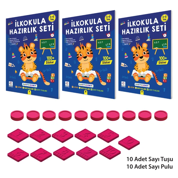 3-6 Yaş İlkokula Hazırlık Seti - Resim 2