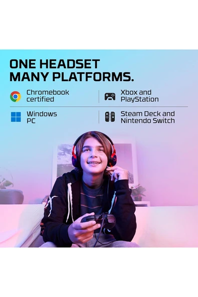 HyperX Cloud Mini Wired Headset -Kablolu Oyun Kulaklığı - Resim 6