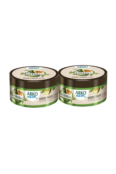 ARKO Nem Değerli Yağlar Avokado Yağı Nemlendirici Krem 250 Ml X 2 Adet ürün görseli 1