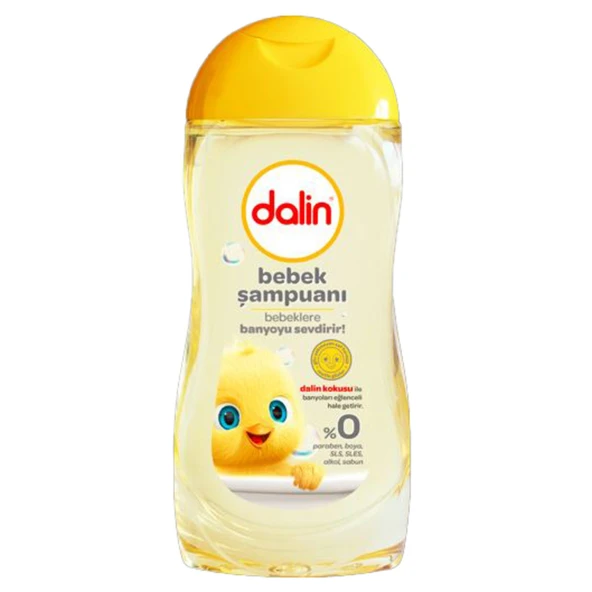 Dalin Bebek Şampuanı 200 ml Göz Yakmayan Saf Formül 3 adet ürün görseli 1