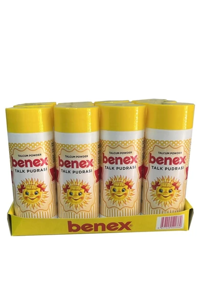 Benex Gül Kokulu Serpme Talk Pudrası 75 Gr 12 Adet ürün görseli 1