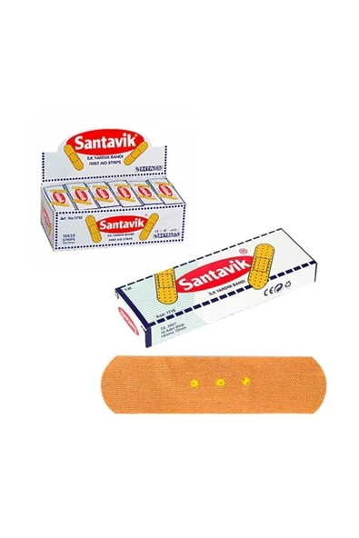 Santavik Yara Bandı 10'lu 30 Paket ürün görseli 1