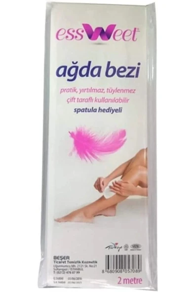 Essweet Ağda Bezi 2 Mt Spatula x 6 paket ürün görseli 1