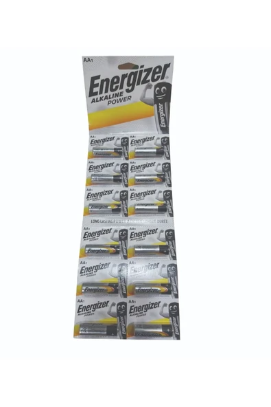 ENERGİZER AA Kalem Pil Alkalin 12Li Paket ürün görseli 1