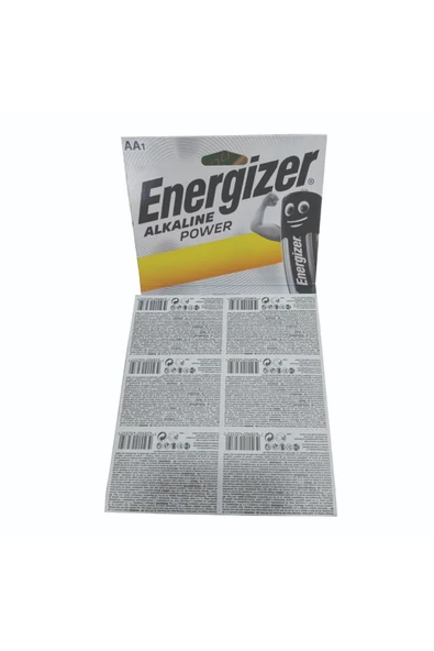 ENERGİZER AA Kalem Pil Alkalin 12Li Paket - Resim 2