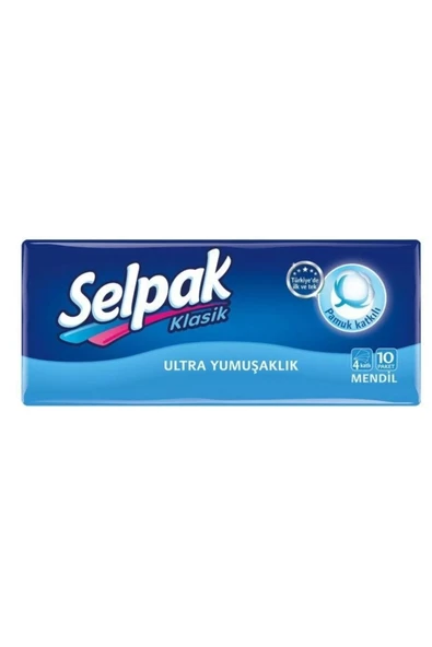 Selpak Klasik Mendil 10'lu Paket X 2 - Resim 2
