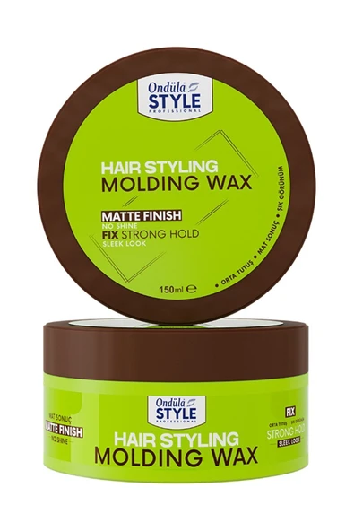 Ondüla Style Matte Fınısh Wax Fıx Strong Hold Saç Şekillendirici ürün görseli 1