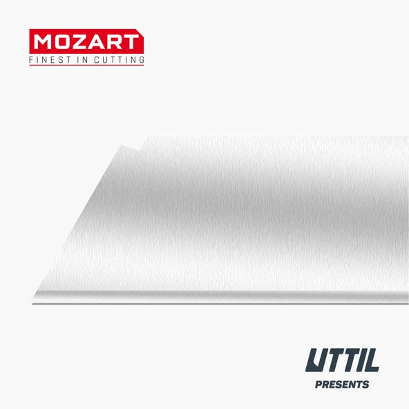 Mozart Blades 980.050 Segmentsiz 18mm 100 Adet Yedek Bıçak ürün görseli 1
