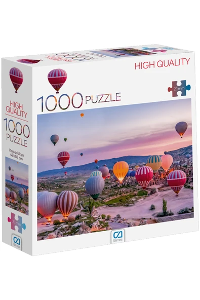C&A Games Kapadokya 1000 Parça Puzzle - Resim 3