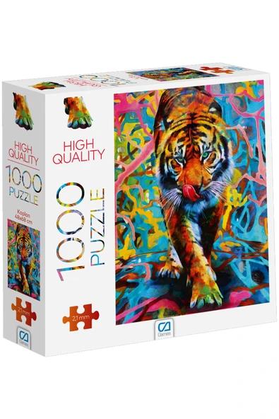 C&A Games Kaplan 1000 Parça Puzzle ürün görseli 1