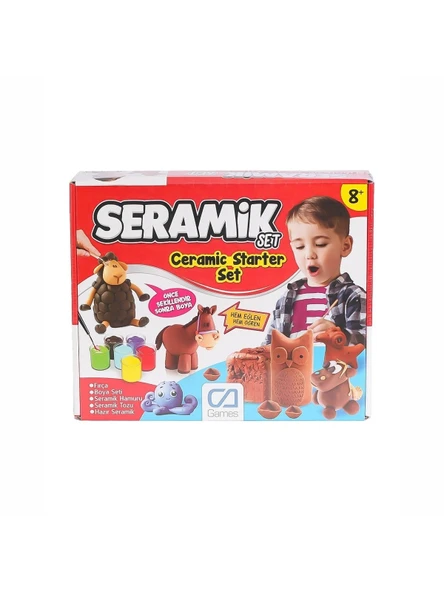 Seramik Set Eğlenerek Öğren Kutu Oyunu - Resim 2