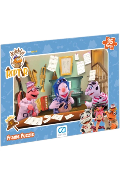 C&A Games Dedektif Reptır-2 Lisanslı 35 Parça Frame Puzzle ürün görseli 1