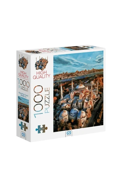 C&A Games Ayasofya 1000 Parça Puzzle - Resim 2