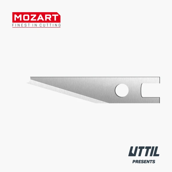 Mozart Blades PB1 Evrensel Uç Hassas Kesimler için 512.050 10'lu Yedek Bıçak Kartuşu ürün görseli 1