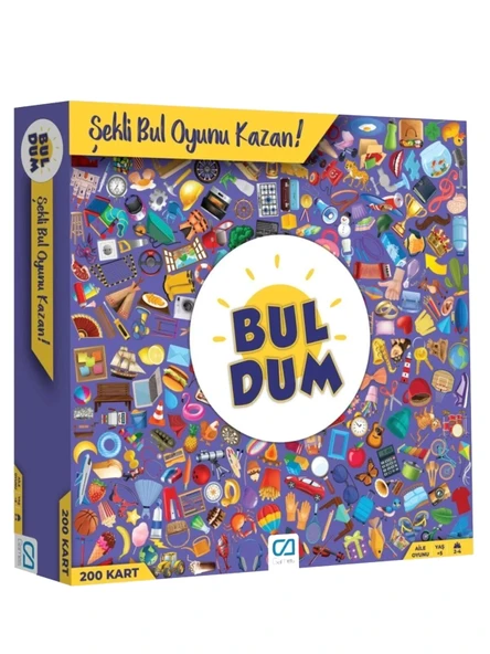 C&A Games Buldum Kutu Oyunu 200 Kart Şekli Bul Oyunu Kazan ürün görseli 1