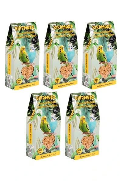 BirdMozz Muhabbet Yemi 700 Gr x 5 Adet ürün görseli 1