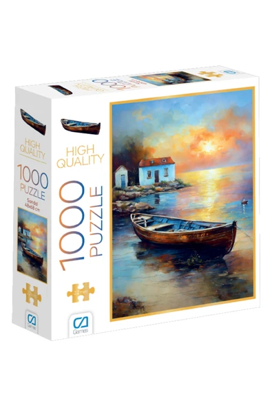 C&A Games Sandal 1000 Parça Puzzle - Resim 5