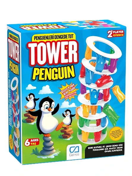 Penguen Tower Denge Kutu Oyunu ürün görseli 1