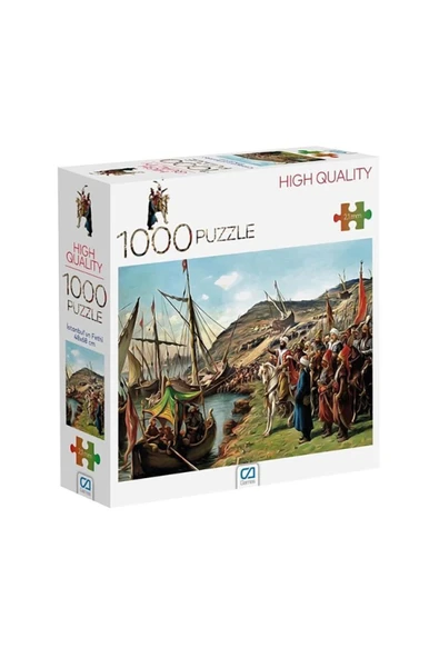Ca Puzzle 1000 Parça Istanbulun Fethi 1000 Parça Puzzle ürün görseli 1