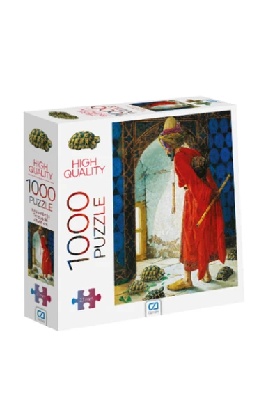 Kaplumbağa Terbiyecisi 1000 Parça Puzzle ürün görseli 1