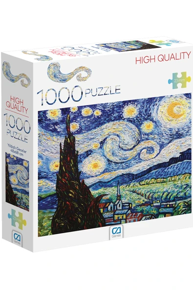 C&A Games Yıldızlı Gece 1000 Parça Puzzle - Resim 2