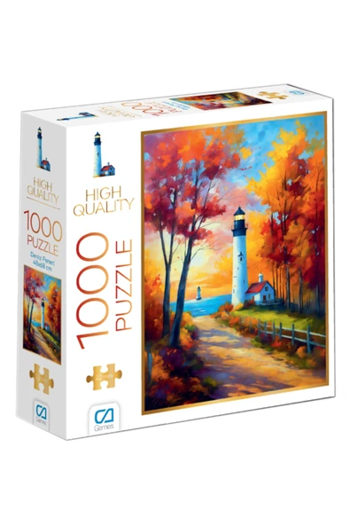 C&A Games Deniz Feneri 1000 Parça Puzzle ürün görseli 1