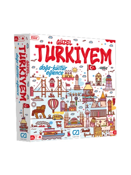 C&A Games Güzel Türkiyem 210 Parça Kutu Oyunu ürün görseli 1