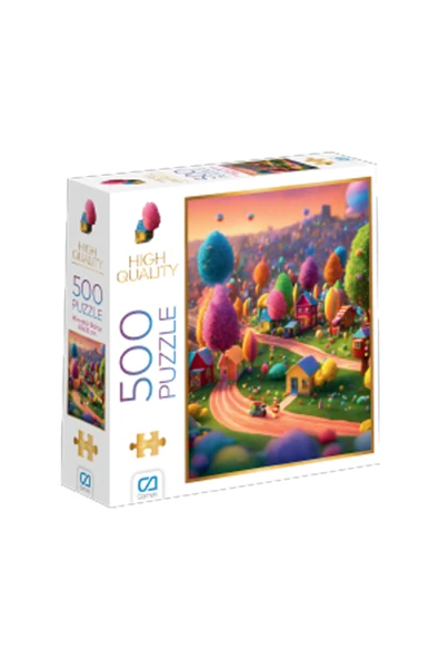 C&A Games Minyatür Bahçe 500 Parça Puzzle ürün görseli 1