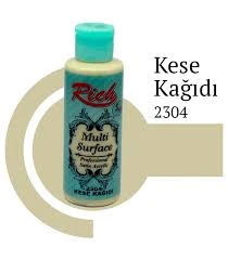 Rich Multi Surface Akrilik Boya 120ml 2304 Kese Kagidi ürün görseli 1