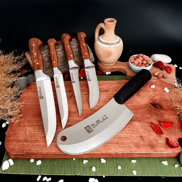 SürLaz Mutfak Bıçak Seti Salata Bıçağı ürün görseli 1