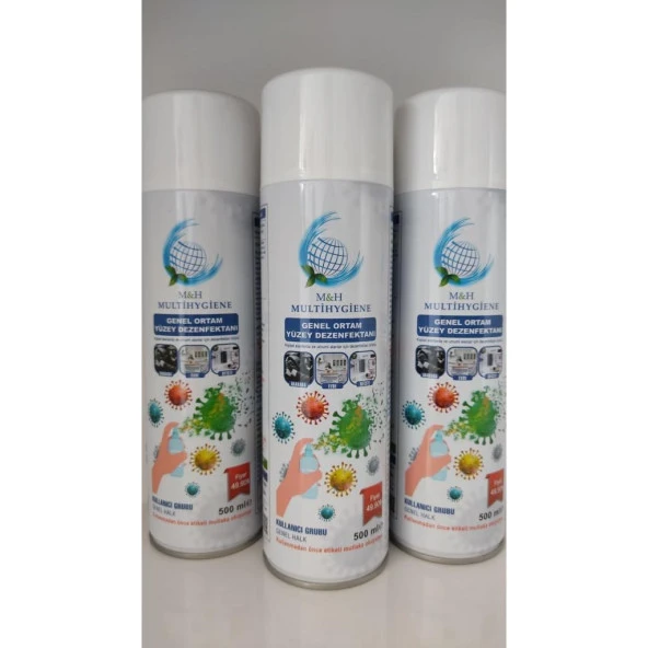 MultiHygiene Sprey Genel Ortam Yüzey Dezenfektanı ürün görseli 1