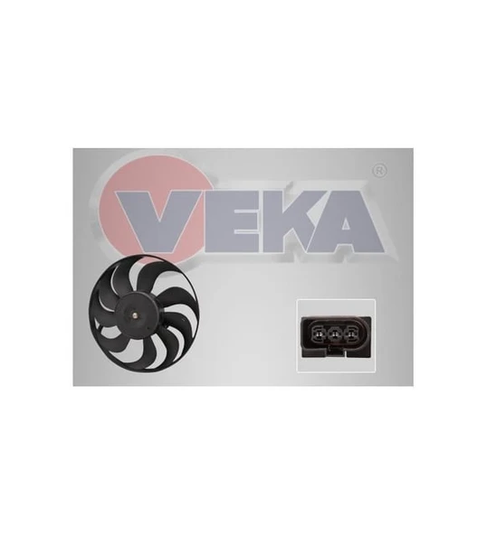 FAN MOTORU DAVLUMBAZLI VW POLO (9N) 1.4 16V 2001-2007 / POLO V (6R1) 1.4 TSI 2012-2014/ SKODA FABIA I SEDAN (6Y3) 1.4 16V 2006-2007 / FABIA II (542) 1.6 TDI 2010-2014 ürün görseli 1